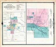 Mineral Point City, Dodgeville Village, Wisconsin State Atlas 1878